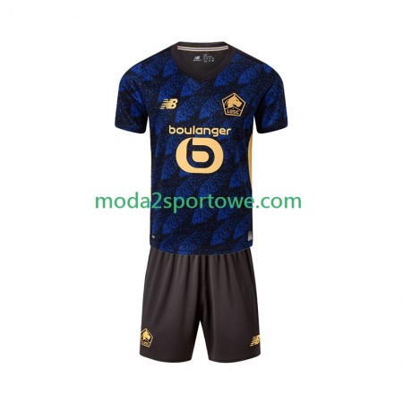 Koszulka LOSC Lille Dziecięcy Trzeci Stroje Piłkarskie 2025/26 Krótki Rękaw